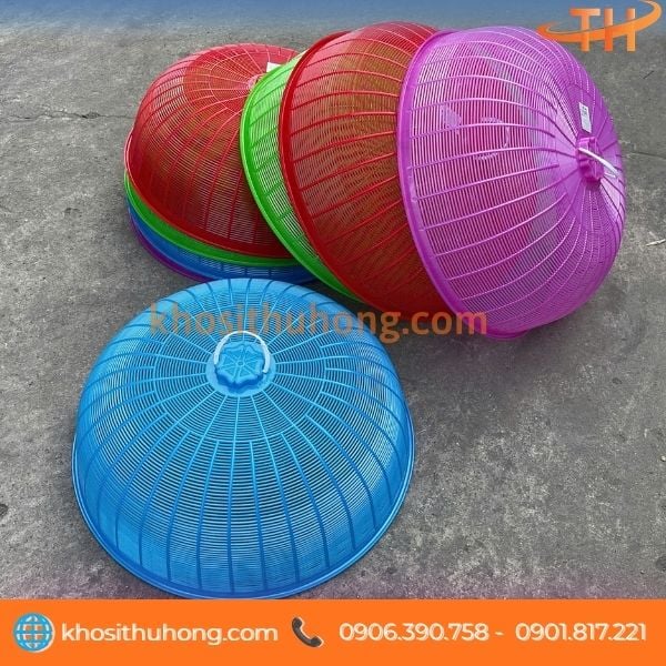 Lồng bàn đậy thức ăn nhiều màu sắc đủ kích thước Lồng bàn đậy thức ăn nhiều màu sắc đủ kích thước