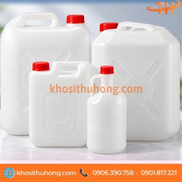 Can nhựa HDPE 1L, 2L, 4L, 5L, 10L Can nhựa HDPE 1L, 2L, 4L, 5L, 10L