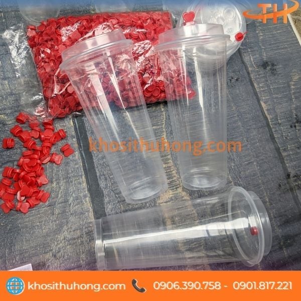 Thu Hồng chuyên phân phối ly nhựa nắp tim giá sỉ Thu Hồng chuyên phân phối ly nhựa nắp tim giá sỉ
