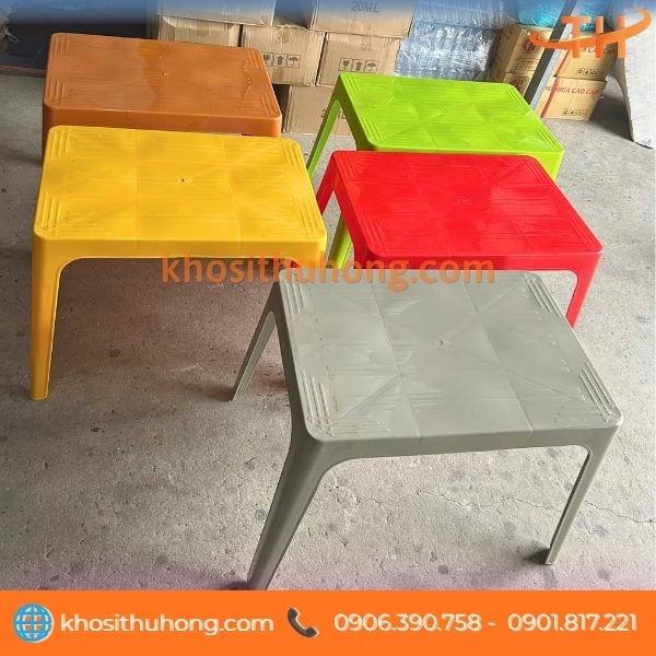 Thu Hồng cung cấp bàn nhựa chữ nhật giá sỉ Thu Hồng cung cấp bàn nhựa chữ nhật giá sỉ