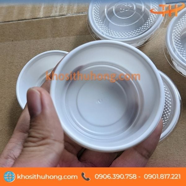 Hộp đựng nước chấm kèm nắp Hộp đựng nước chấm kèm nắp