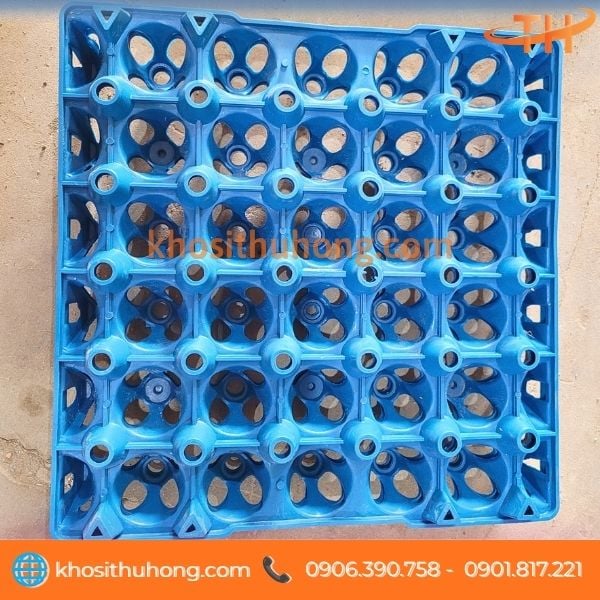 Vỉ đựng trứng 30 quả màu xanh biển Vỉ đựng trứng 30 quả màu xanh biển