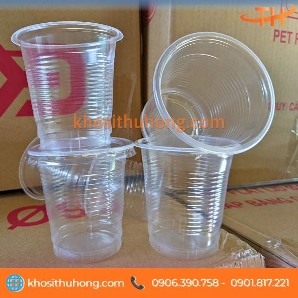 Ly nhựa sọc nhỏ dùng cho quán ăn Ly nhựa sọc nhỏ dùng cho quán ăn