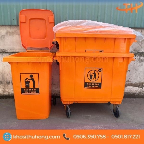 Thùng rác nhựa công nghiệp giá sỉ tại Thu Hồng Thùng rác nhựa công nghiệp giá sỉ tại Thu Hồng