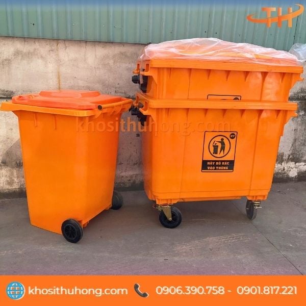 Thùng rác công nghiệp dung tích lớn Thùng rác công nghiệp dung tích lớn