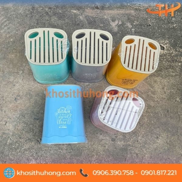 Ống đựng dao kéo chữ nhật để bàn tiện lợi Ống đựng dao kéo chữ nhật để bàn tiện lợi