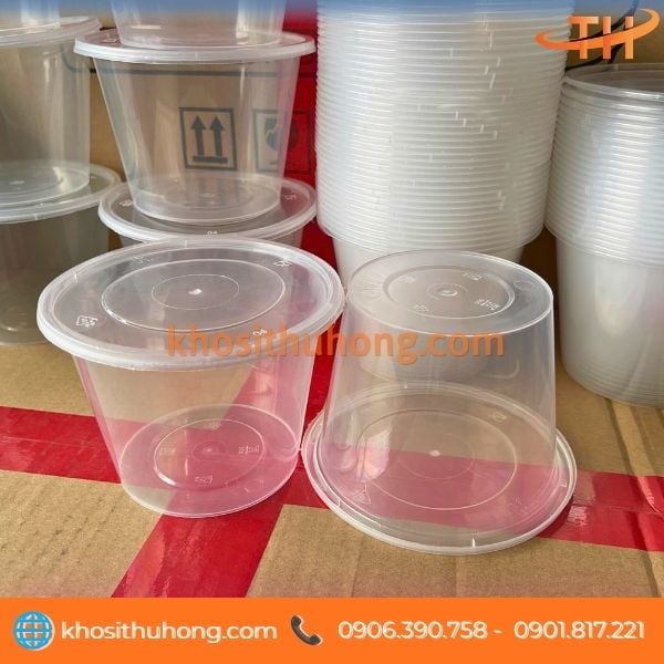 Thố nhựa trong 500ml giá rẻ cho đại lý Thố nhựa trong 500ml giá rẻ cho đại lý