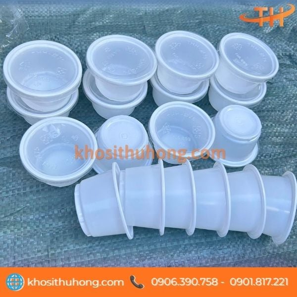 Ly nhựa nhỏ 135ml dáng tròn thấp Ly nhựa nhỏ 135ml dáng tròn thấp