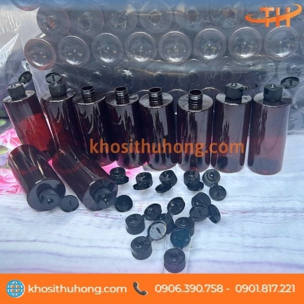 Vỏ chai PET nắp bật giữ form tốt mặt chai nhẵn bóng Vỏ chai PET nắp bật giữ form tốt mặt chai nhẵn bóng
