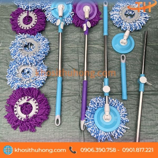 Thiết kế đầu lau linh hoạt khi di chuyển giúp nhà sạch hơn Thiết kế đầu lau linh hoạt khi di chuyển giúp nhà sạch hơn