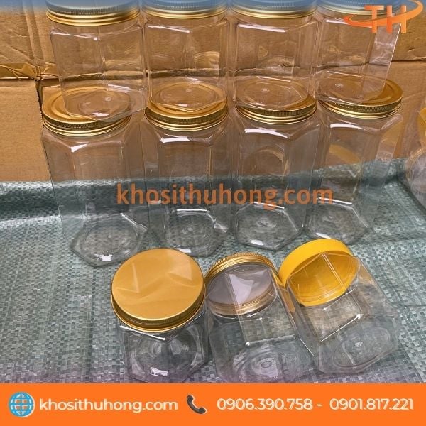 Thu Hồng điểm bán sỉ hũ nhựa lục giác tại TPHCM Thu Hồng điểm bán sỉ hũ nhựa lục giác tại TPHCM
