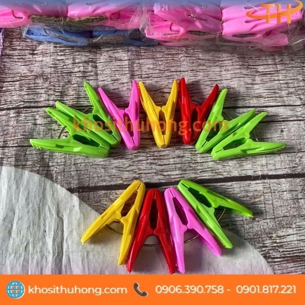Kẹp phơi quần áo đa dạng màu sắc thêm nhiều lựa chọn Kẹp phơi quần áo đa dạng màu sắc thêm nhiều lựa chọn