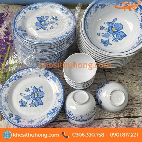 Chén dĩa tô melamine dùng cho gia đình, quán ăn tiện lợi Chén dĩa tô melamine dùng cho gia đình, quán ăn tiện lợi