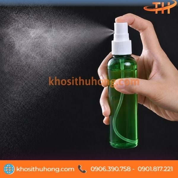 Chại vòi xịt phun sương dùng đựng nước xịt tóc, chiết toner Chại vòi xịt phun sương dùng đựng nước xịt tóc, chiết toner