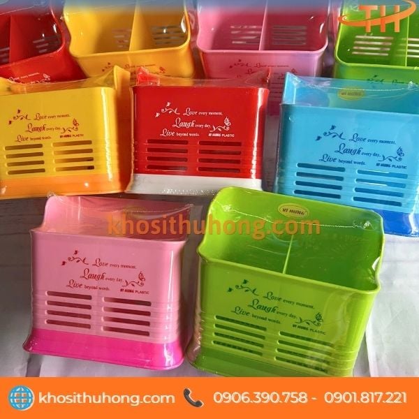 Thu Hồng chuyên phân phối sỉ ống đựng đũa 2 ngăn chữ nhật Thu Hồng chuyên phân phối sỉ ống đựng đũa 2 ngăn chữ nhật