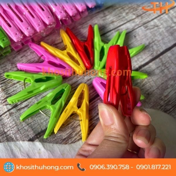 Kẹp nhựa phơi quần áo cứng cáp bền đẹp Kẹp nhựa phơi quần áo cứng cáp bền đẹp
