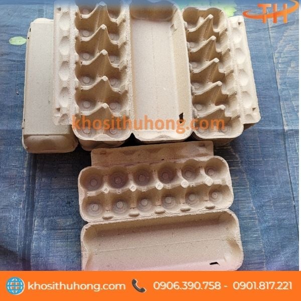 Khay giấy đựng trứng 12 quả cho đại lý Khay giấy đựng trứng 12 quả cho đại lý