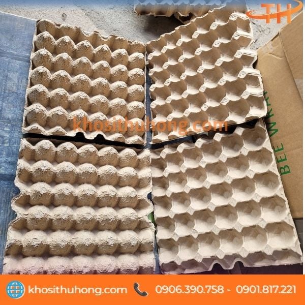 Khay giấy đựng trứng hỗ trợ giảm va chạm khi di chuyển Khay giấy đựng trứng hỗ trợ giảm va chạm khi di chuyển