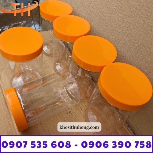 Hũ nhựa PET nắp nhựa 500ml