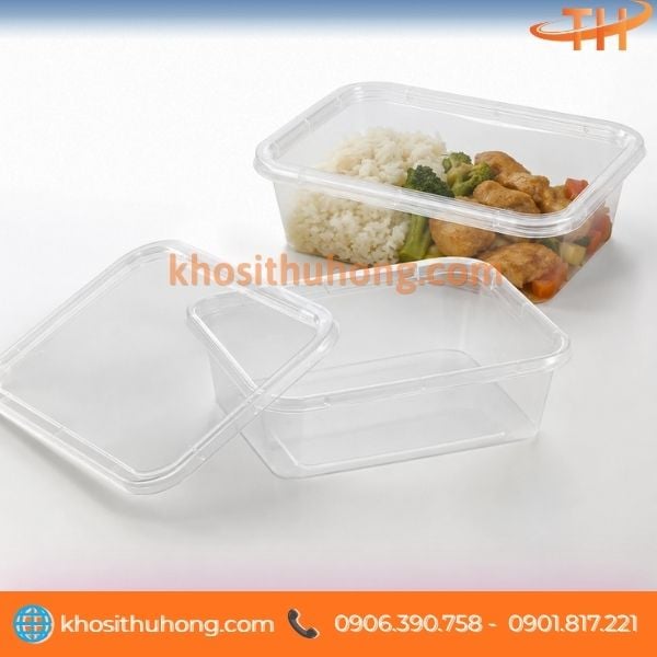 Hộp sử dụng đựng cơm phần và suất ăn mang đi Hộp sử dụng đựng cơm phần và suất ăn mang đi
