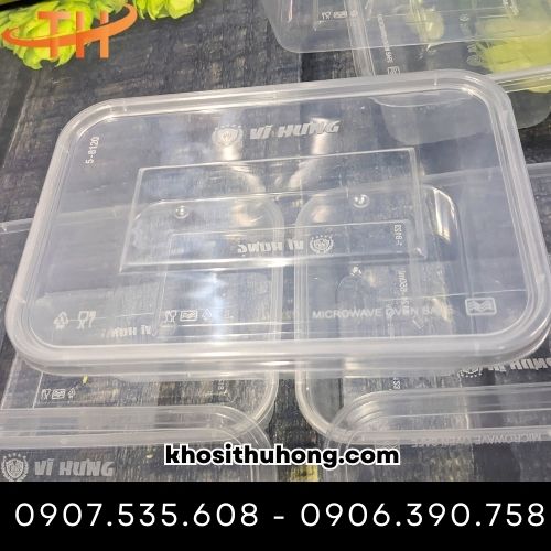 Hộp nhựa chữ nhật có nắp