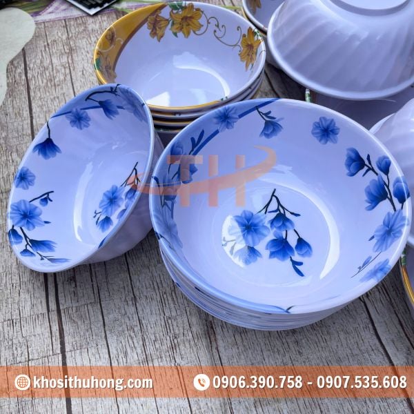 Tô nhựa melamine có tuổi thọ trung bình cao hơn các loại đồ sứ Tô nhựa melamine có tuổi thọ trung bình cao hơn các loại đồ sứ