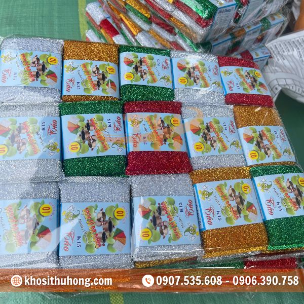 Cước chà xoong với sợi cước chắc dẻo, khó bung Cước chà xoong với sợi cước chắc dẻo, khó bung