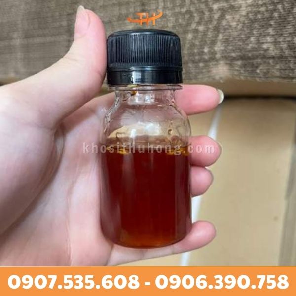 Chai nhựa tròn 50ml đựng nước sốt tiện lợi Chai nhựa tròn 50ml đựng nước sốt tiện lợi