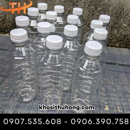 Chai nhựa đựng nước sâm