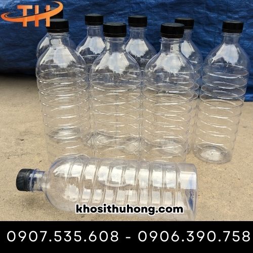 Chai nhựa đựng rượu, mật ong 1 lít