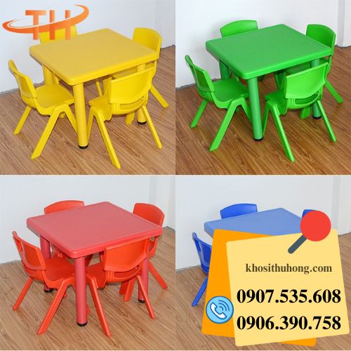 Ghế mầm non giúp bé hứng thú học tập, vui chơi