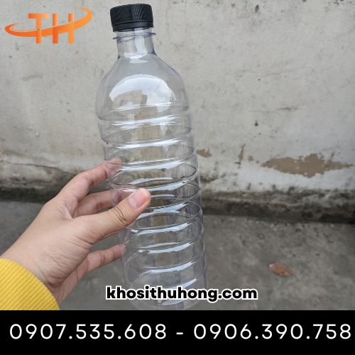 Chai nhựa sọc 1 lít