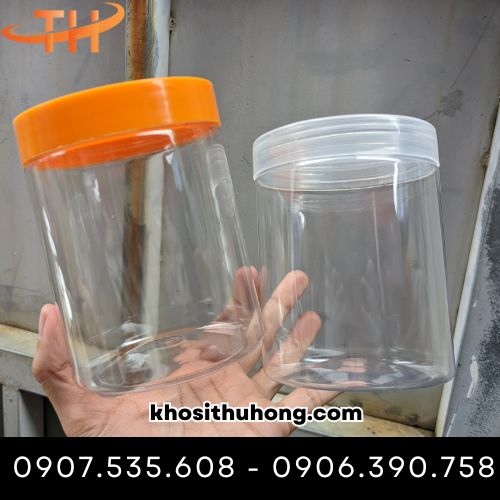 Hũ nhựa pet trong suốt