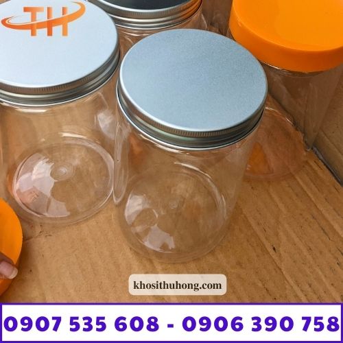 Hũ nhựa PET nắp nhôm 1000ml