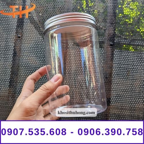 Hũ nhựa nắp nhôm TPHCM