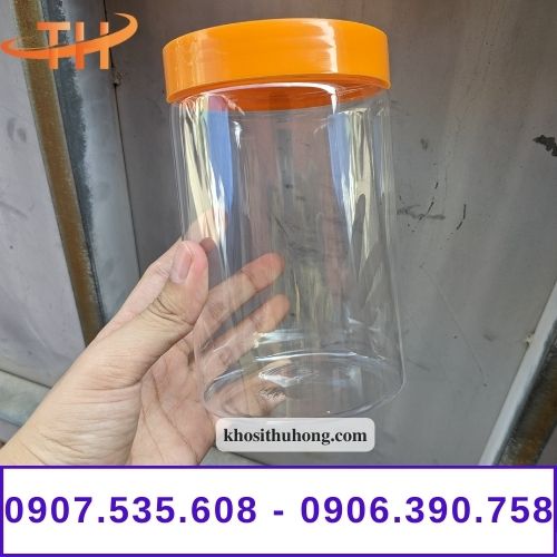 Hũ nhựa PET nắp nhựa