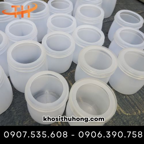 Hũ sữa chua HDPE giá rẻ