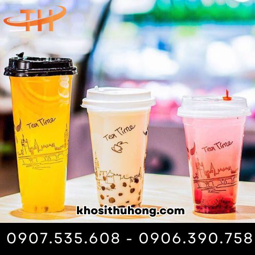 Ly nhựa đựng trà sữa, nước ép