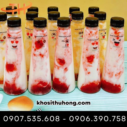 Chai nhựa tam giác