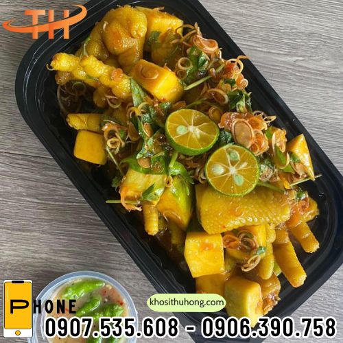 Hộp nhựa đế đen HT17