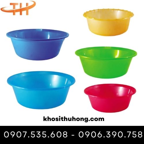 Thau nhựa tròn