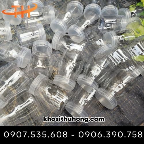 Hũ sữa chua pet có độ trong suốt cao