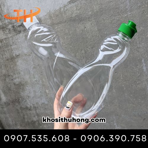 Chai có 2 dung tích 400ml và 750ml