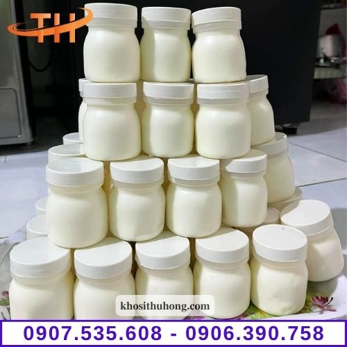 Hũ nhựa đựng sữa chua