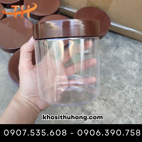 Hũ nhựa pet nắp nhựa đựng thực phẩm