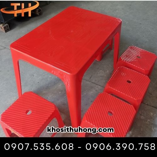 bàn nhựa chữ nhật