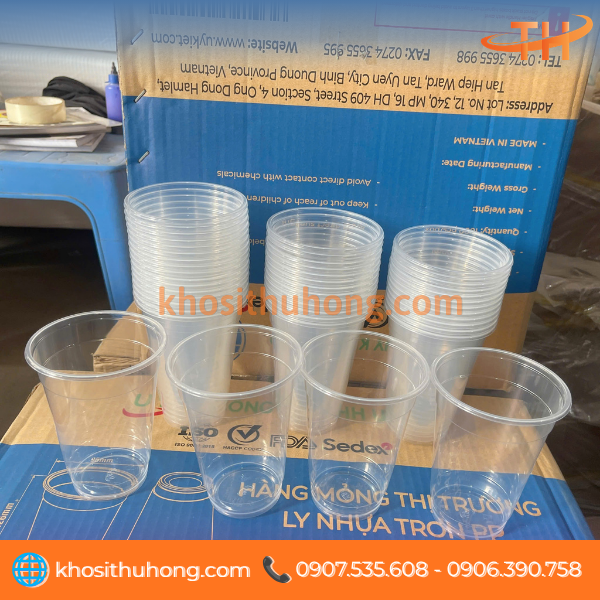 Thu Hồng cung cấp ly nhựa PP 500ml cho khách giá sỉ Thu Hồng cung cấp ly nhựa PP 500ml cho khách giá sỉ