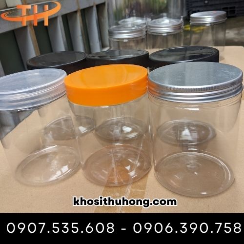 hũ nhựa pet nắp nhựa