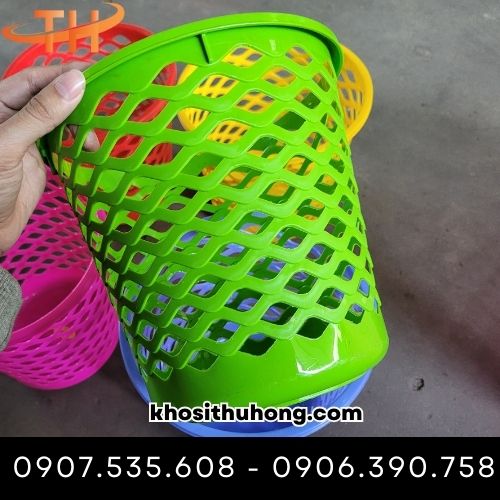 Sọt nhựa tròn