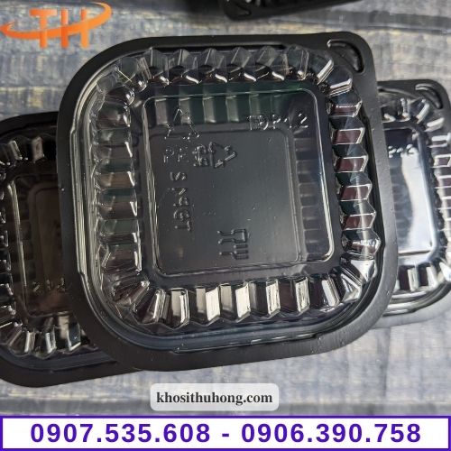 Hộp nhựa đế đen giá sỉ